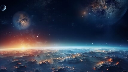 outer space background