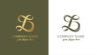 L logo. LD DL letter logo template elements. personal monogram. Vector elegant logo. letter L logo design letter L luxurious