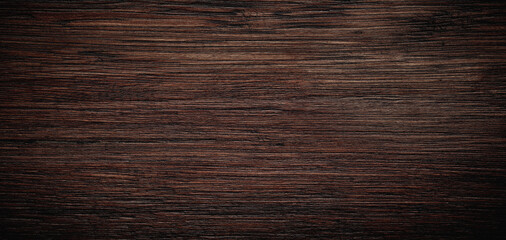 Wall Mural - Dark wood texture. Dark wood background. Old wood texture. 