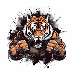  Tiger Mascot
