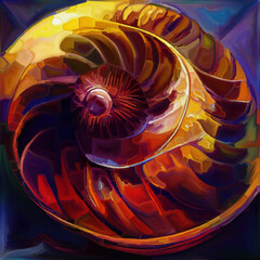 Wall Mural - Realms of Nautilus