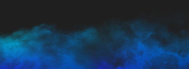 Wall Mural - Abstract smoke in dark background. Texture and desktop picture