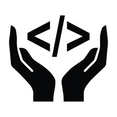 Coding, programming, development icon