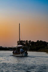 Wall Mural - Atardecer en la Albufera de Valencia