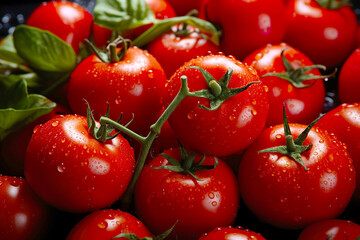 fresh tomato background