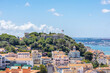Vista do Castelo de São Jorge em Lisboa Portugal	
