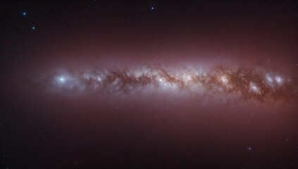 Wall Mural - A Picture Of A Stunningly Realistic Image Of A Galaxy AI Generative