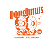cartoon character of donut Graphic Design for T shirt Street Wear and Urban Style