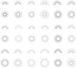 © Volodymyr - Sunburst. Hand drawn vector illustration.