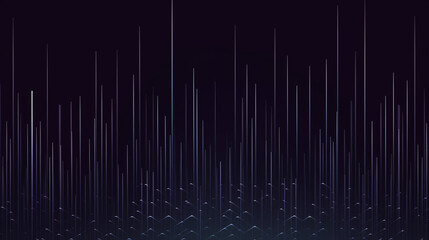 Wall Mural - lines going up lines cybersecurity background technology concept.