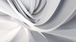© dbo - White background paper, 3d render, abstract wallpaper with fold and waves, AI Genrated