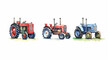 vintage tractors watercolor on white background. generative ai