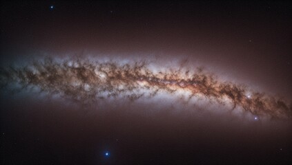 Wall Mural - A Picture Of An Abstract Image Of A Spiral Galaxy AI Generative