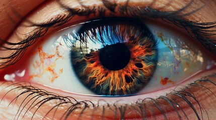 Wall Mural - world sight day 8th october generative ai