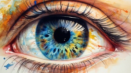 Wall Mural - world sight day 8th october generative ai