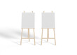 © hiddemaru - White canvas on an easel
