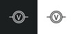 voltmeter line icon in white and black colors. voltmeter flat vector icon from voltmeter collection for web, mobile apps and ui.