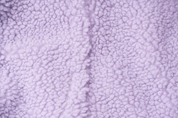 Wall Mural - Purple fur texture as a background.