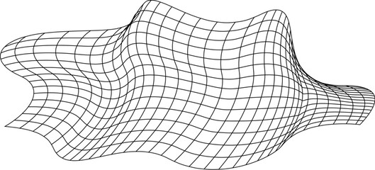 Net flying waving. Texture wave textile. Fabric square cells sea wind. Vector illustration rolling hills. Flag windy stream flow. Network structure surface checkered background sport lines border.