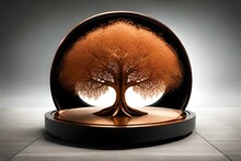 Techno-Forest Fusion: AI's Impressive 3D Printed Tree Delight