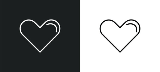 Wall Mural - line icon in white and black colors. flat vector icon from collection for web, mobile apps and