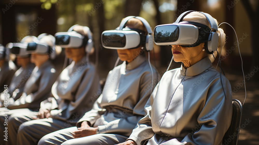 Future virtual reality learning process for elderly people in a care ...