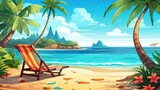 Fototapeta  - summer vacation background - beautiful wallpaper