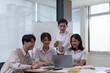 © itchaznong - Professional Business people and Leadership and Teamwork and marketing strategy planning in the corporate