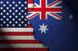 © Hendra - Relations between America and Australia. America vs Australia.