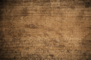 Wall Mural - Old grunge dark textured wooden background, The surface of the old brown wood texture, Top view teak wood paneling.