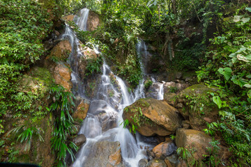 Canvas Print - Waterfall in Colombia