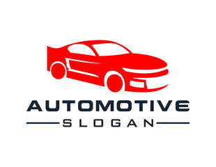 Wall Mural - Logo about Automotive and Car on a white background. created using the CorelDraw application.