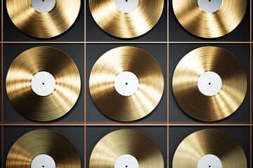 The golden record is a widely recognized symbol of success in the music industry