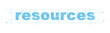 RESOURCES blue vector draft text