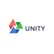Vector logo design template for business. Association, Alliance, Unity. Teamwork.
