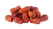 Dried red date or Chinese jujube on transparent png