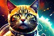 © drimerz - cat on the moon, generative ai