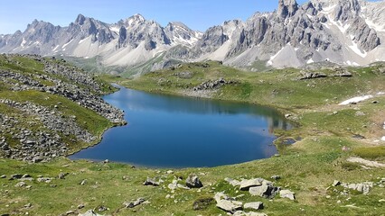 Wall Mural - lac et nature