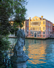 Wall Mural - Grand Canal side view in Venice