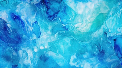 Blue abstract water waves background. Created with Generative AI