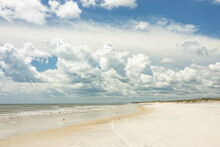 Anastasia Beach Near Saint Augustine In Florida