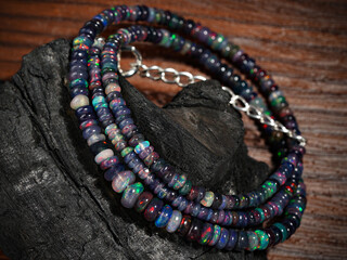 Natural Opal Beads Bracelet/Necklace