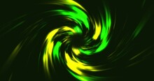 Yellow Green Swirl Gradation Abstract Background