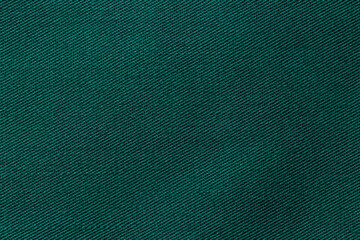 Canvas Print - Green color fabric cloth polyester texture and textile background.