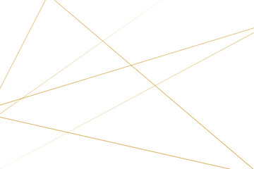 Abstract luxury golden geometric random chaotic lines with many squares and triangles shape background.