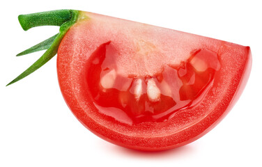 Wall Mural - Tomato isolated on white