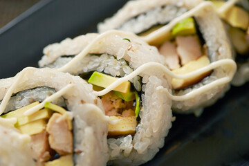 Poster - Gimbap, Korean rice roll dish