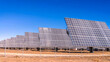 farma fotowoltaniczna energia panele ekologia widok technologia prąd energia 