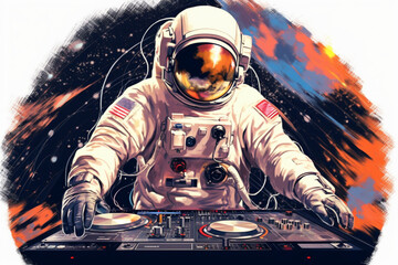 astronaut dj
