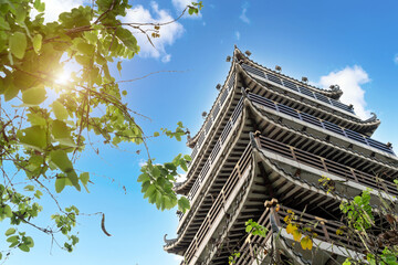 Wall Mural - Pagoda in the Confucian Temple